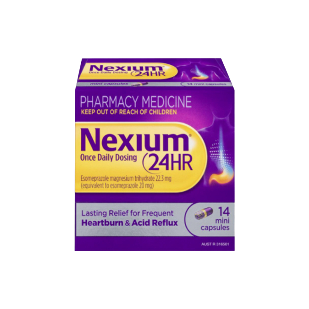Pereda Maag & heatburn - Nexium 24hr 20mg 14 Mini Capsules