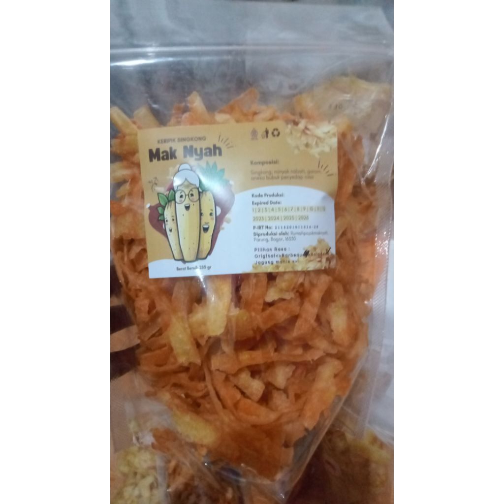 

Keripik Singkong Mak Nyah ( Makanan Renyah)