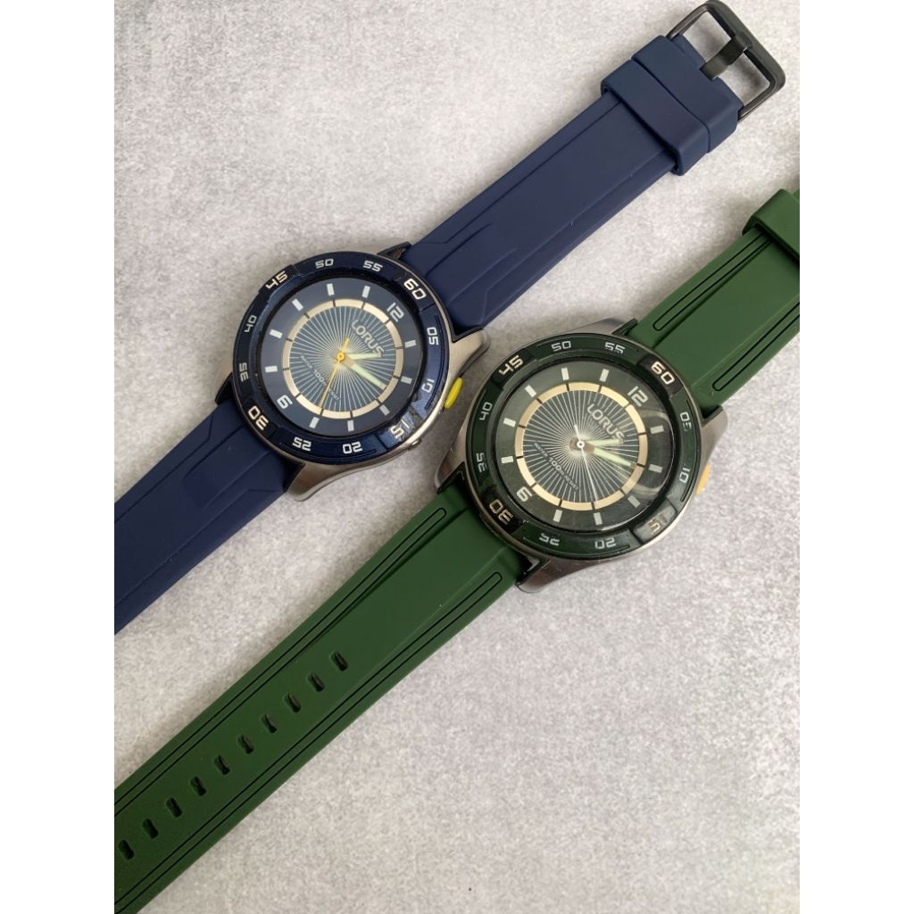 preloved lorus by saiko  originall second jam tangan pria