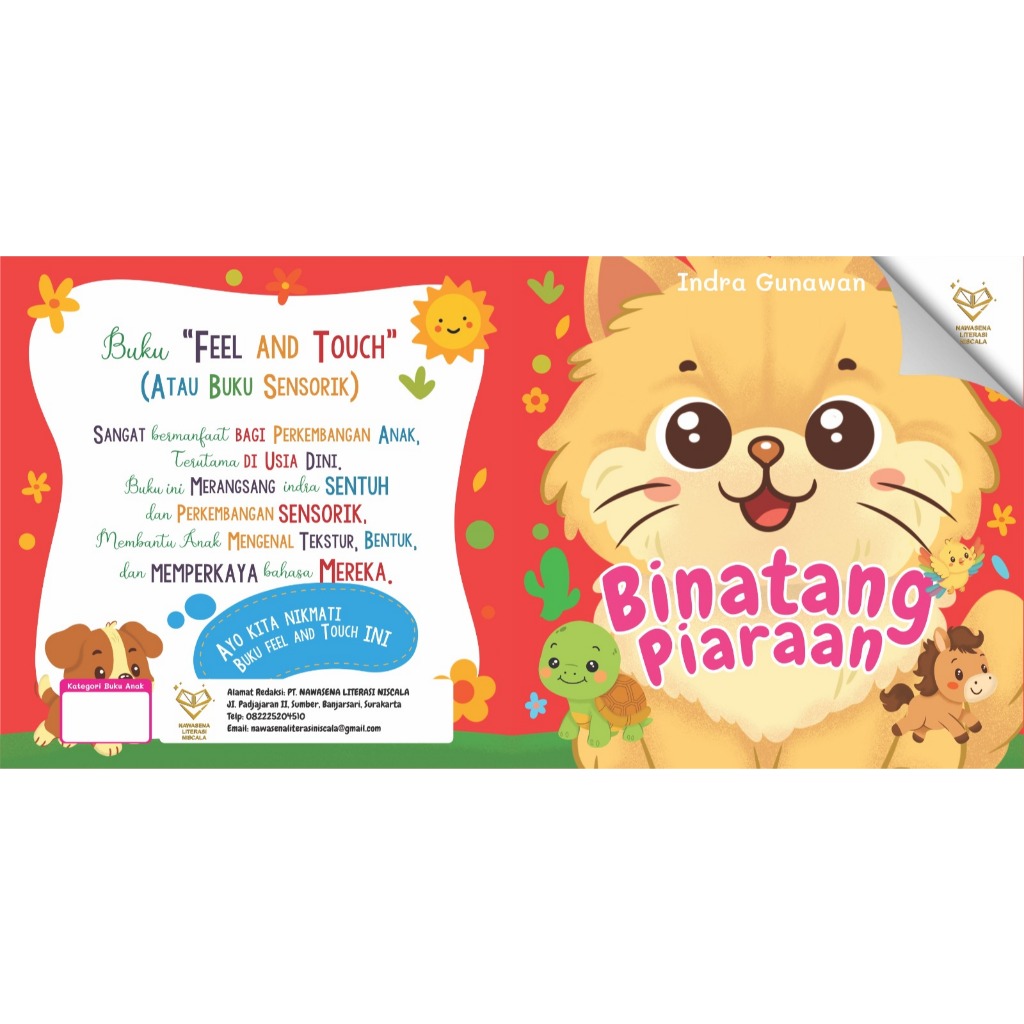 Buku Anak Binatang Piaraan