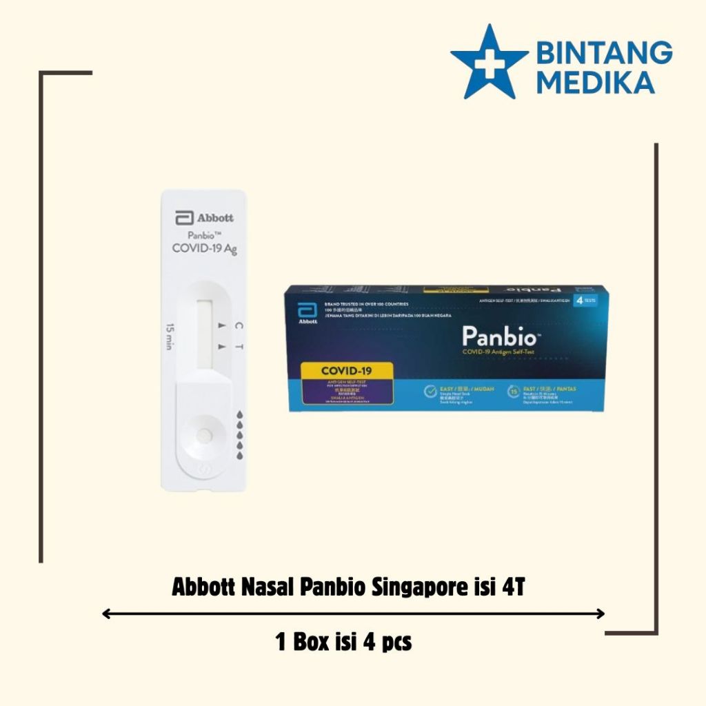 Abbott Nasal Panbio Singapore isi 4T