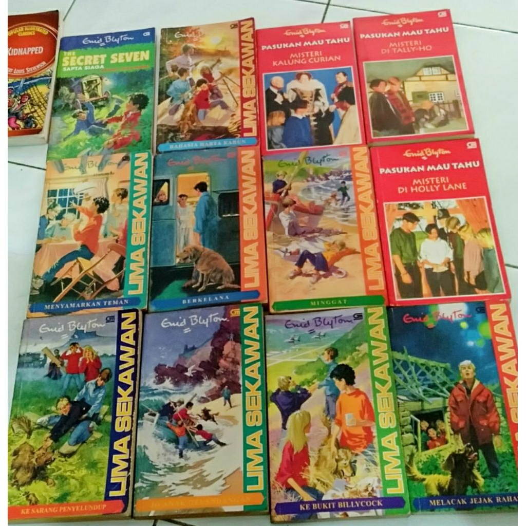 Lima sekawan enid blyton cabutan