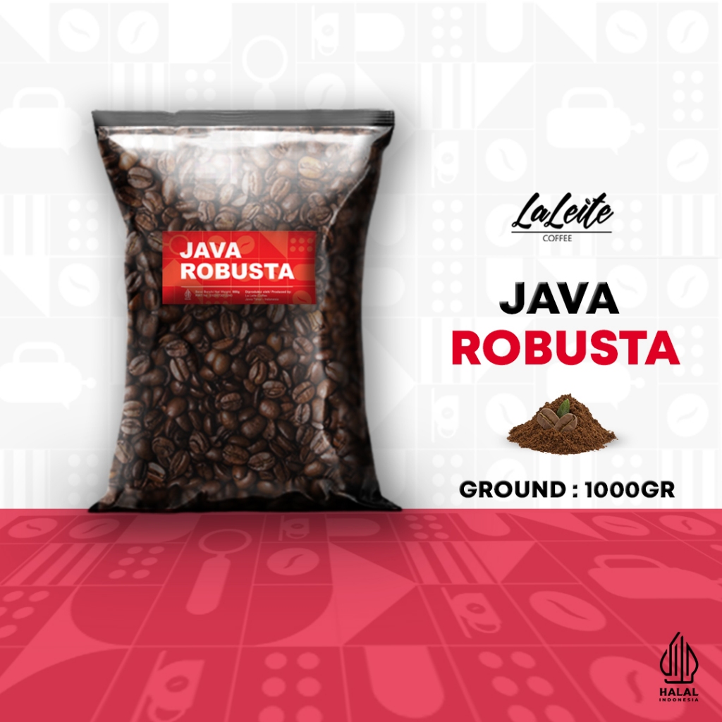 

LALEITE COFFEE JAVA ROBUSTA 1KG (LEBIH HEMAT)