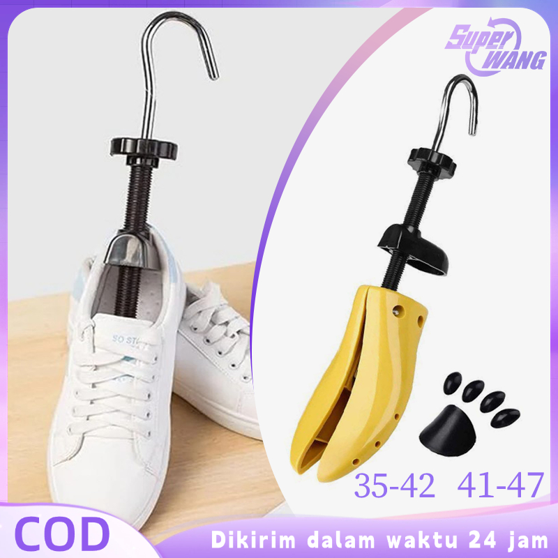Alat Pembesar Sepatu Pria Wanita Alat Pembesar Sepatu Adjustable Alat Peregang Sepatu Alat Pelebar S