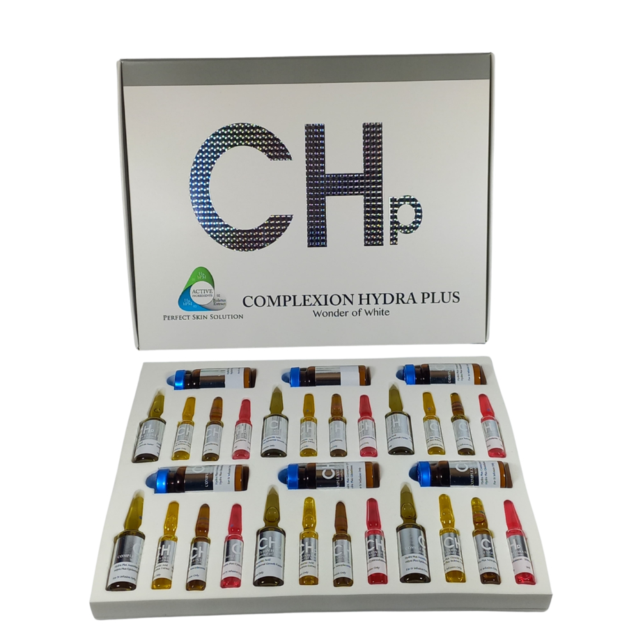 COMPLEXION HYDRA PLUS CHP WHITENING PEMUTIH MENCERAHKAN MELEMBABKAN MERATAKAN WARNA KULIT-ORIGINAL-E