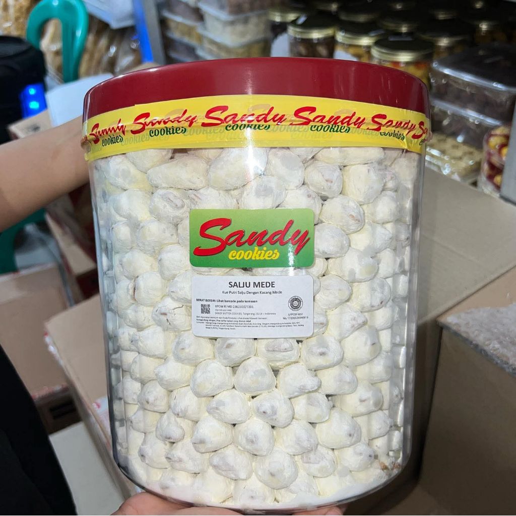 

Sandy cookies salju mede 200gram