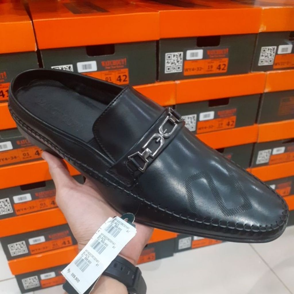 Sepatu Formal Slop Pria Oficial New Watchout ✔️ ( ORIGINAL )Terbaru 40-44