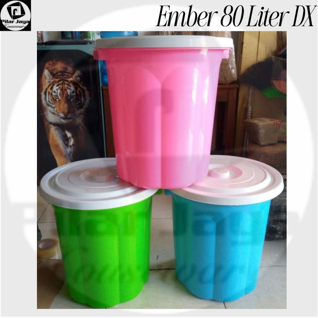 Ember 80 Liter + Tutup