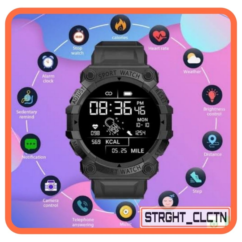 JAM PINTAR BISA WHATSAPP FD68 SMARTWATCH ANDROID 4G KESEHATAN KEBUGARAN BISA WHATSAPP TLFN SMS KE HP