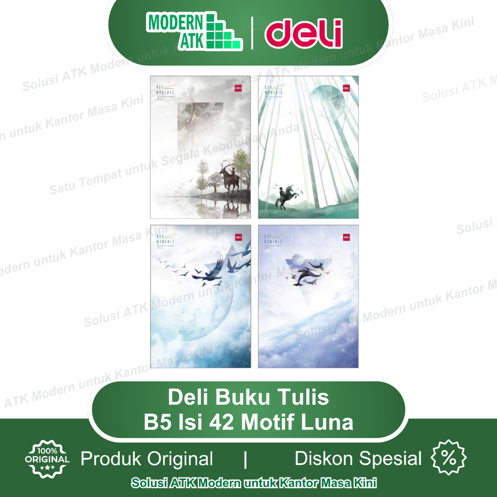 

Deli Writing Book / Notebook / Buku Tulis Sekolah B5 – 42 Lembar | CNB542- 727