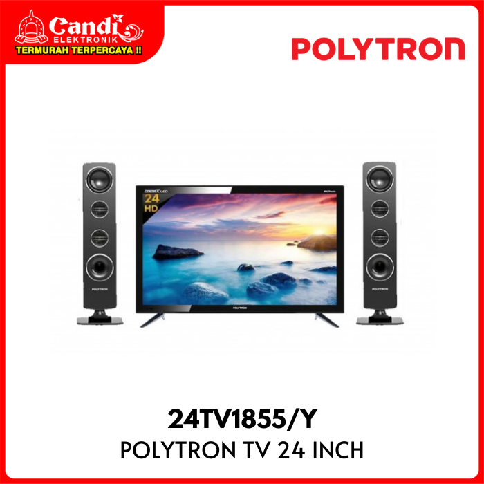 TV POLYTRON 24TV1855/Y 24 Inc HD Digital TV h Cinemax Sound Tower 24TV1855Y 24TV 1855/Y