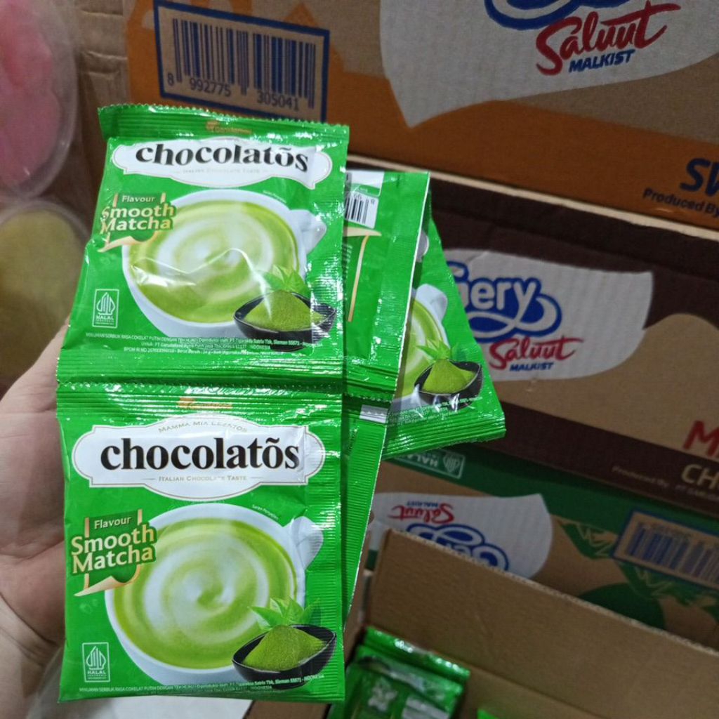 

MINUMAN SERBUK RASA CEKELAT PUTIH DENGAN TEH HIJAU 5 pcs