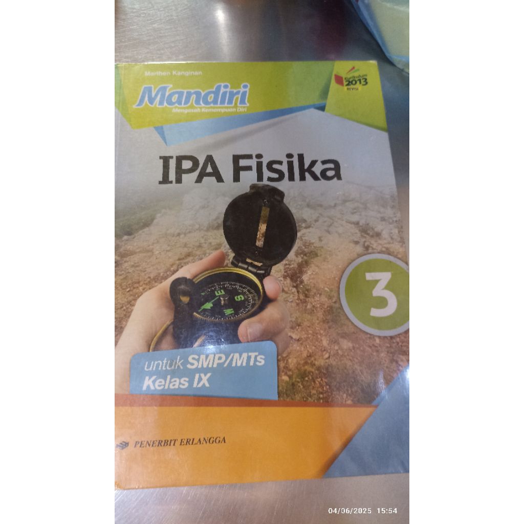 buku bekas IPA fisika kelas 9