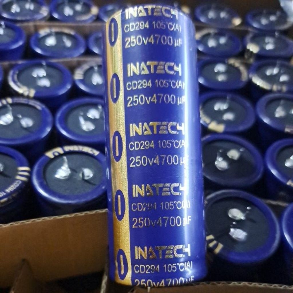 INATECH 4700uf 250v Original Capasitor high class