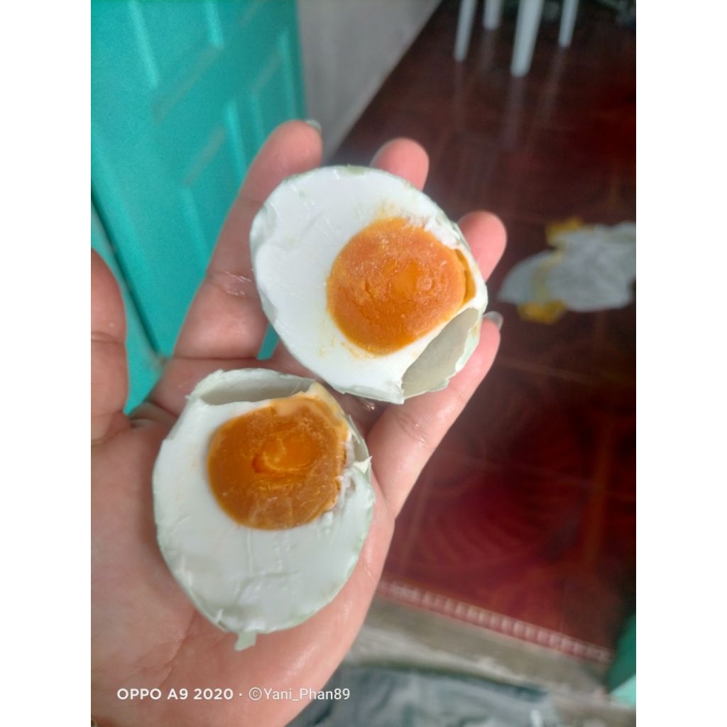 

Telor Asin sudah di rebus / Telur bebek Asin Homemade