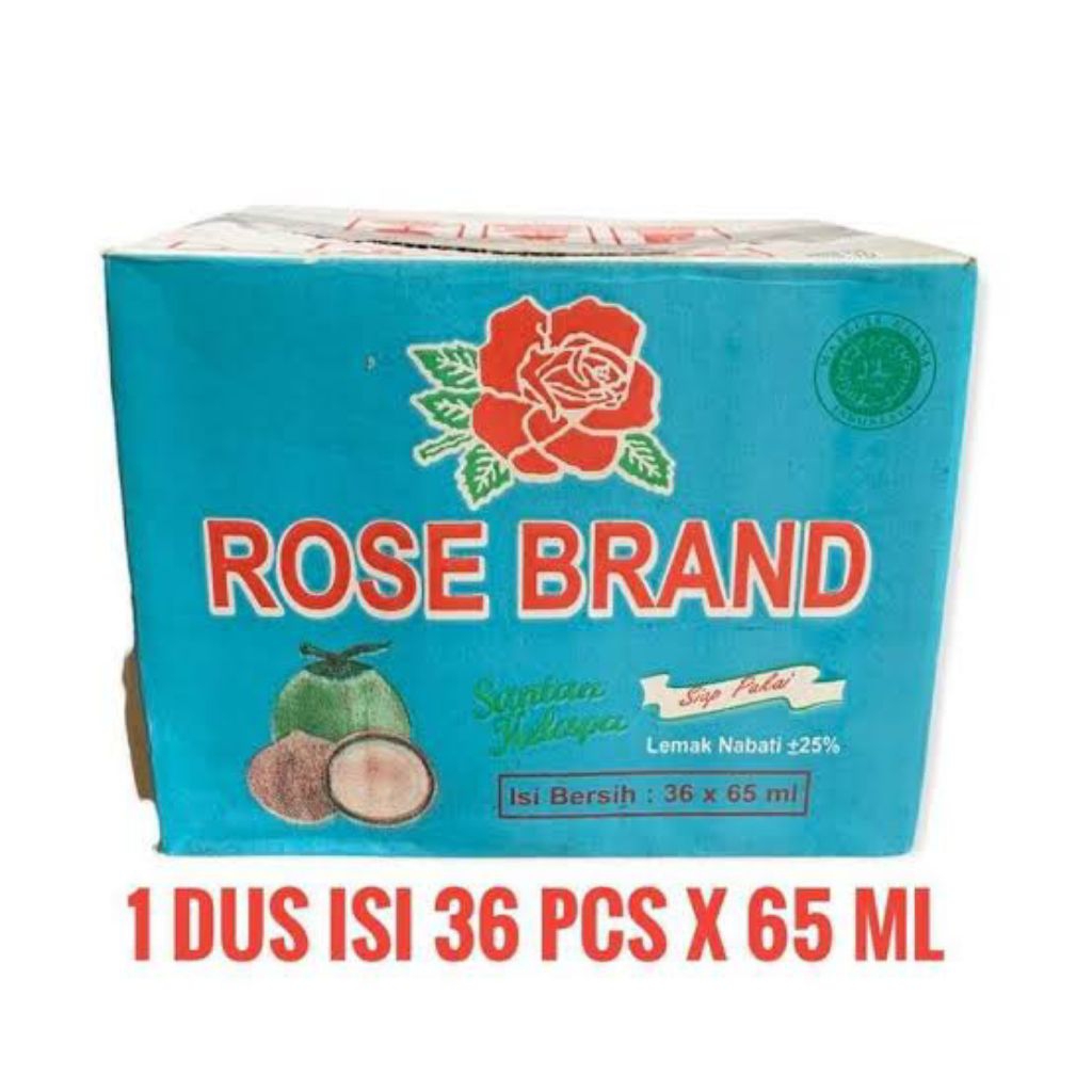 

rose brand santan tca 65ml 1 karton