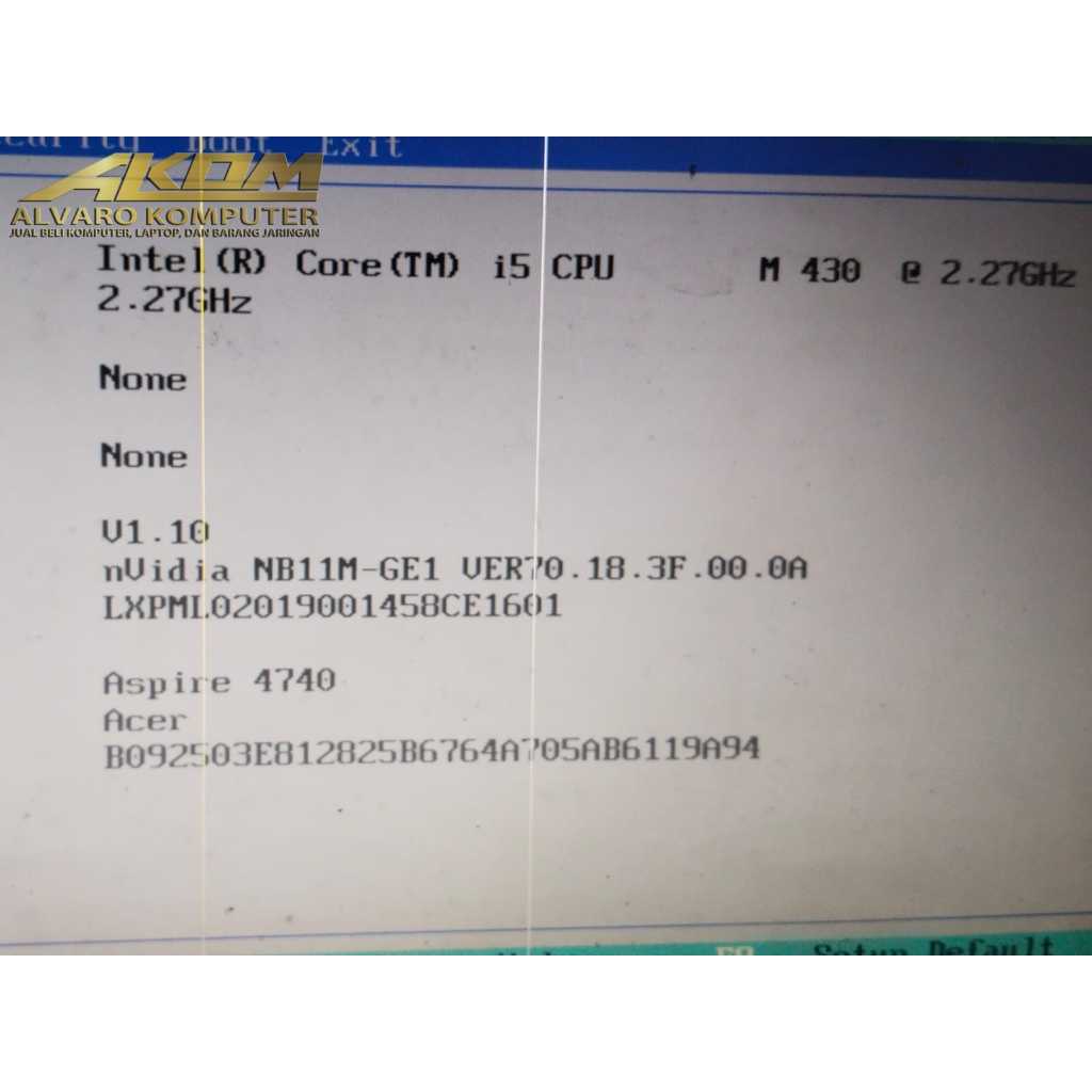 Processor Laptop Core i5-430M Processor Laptop I5 gen 1