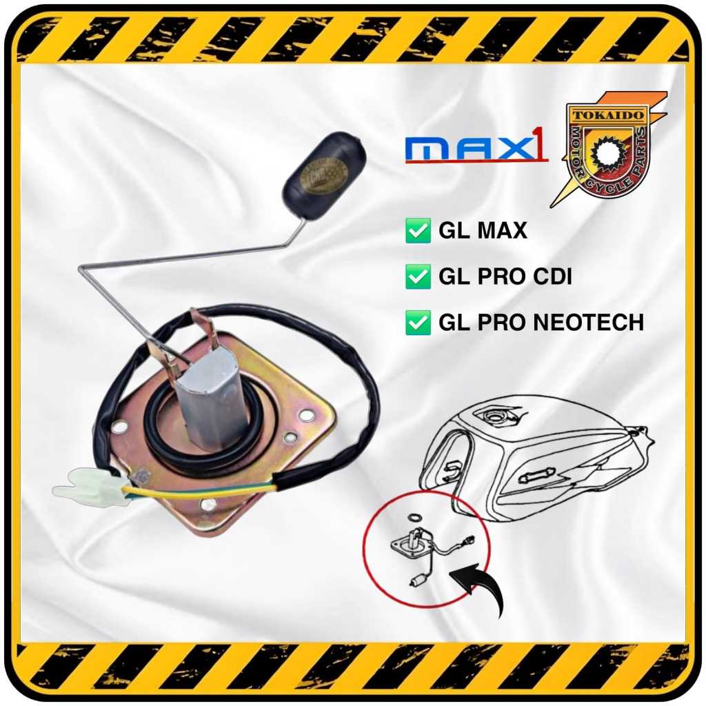 Kimpul Indikator Pelampung Tangki Bensin Honda GL PRO | GL MAX | MEGAPRO HIU