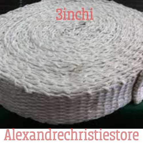 

Pita Asbes - Insulation Tape - Kain Peredam Panas 3 inchi (±2.5kg)