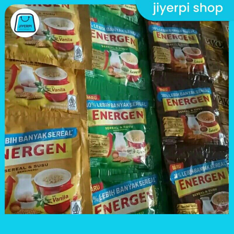

ENERGEN Sereal 29 gram (1 renceng isi 10)