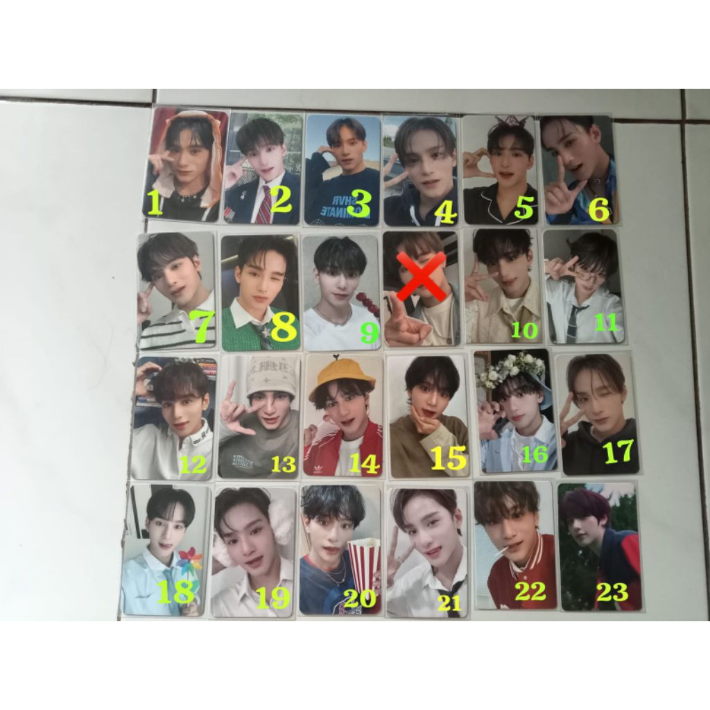 photocard official zayyan