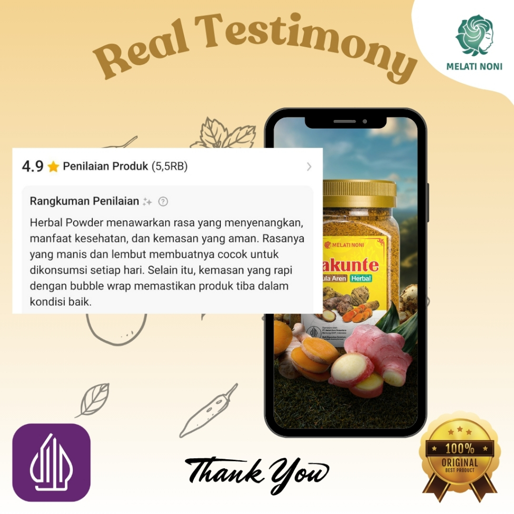 

Ay00! Jahe Merah Kunyit Temulawak Gula Aren Bubuk Murni Wedang Rempah Herbal Detox Asam Lambung