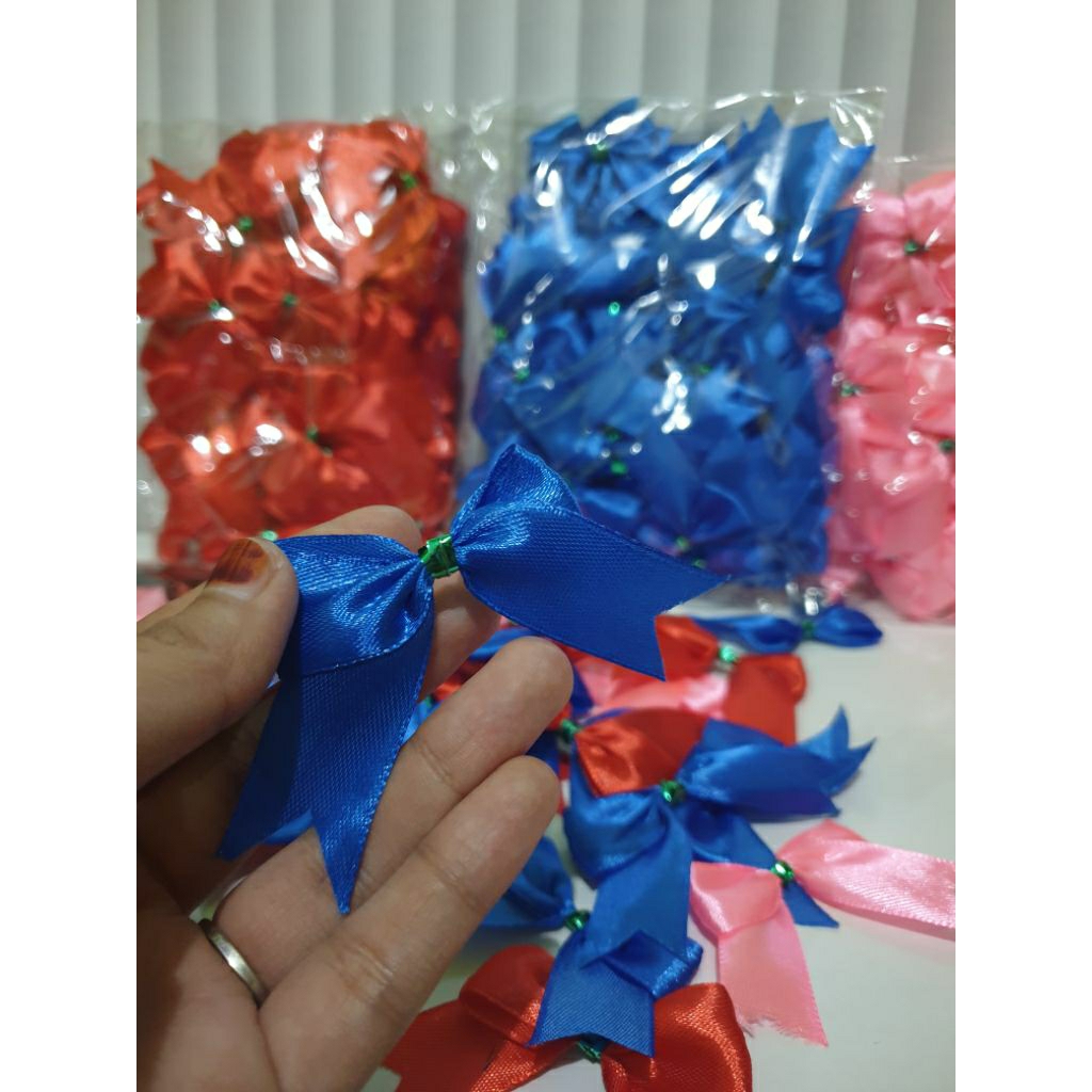 

pita satin siap pakai 2cm isi 100pcs ready