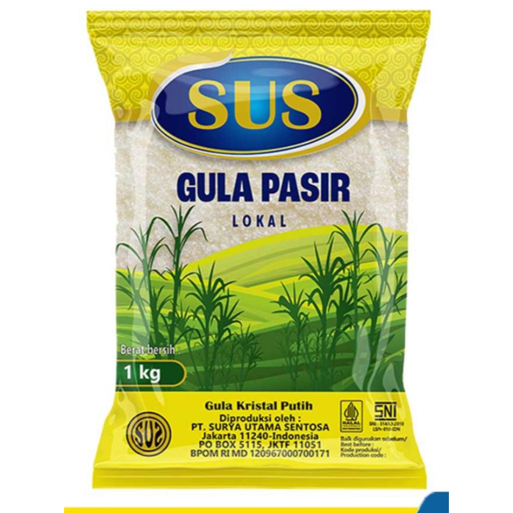 

SUS Gula Pasir Lokal 1Kg