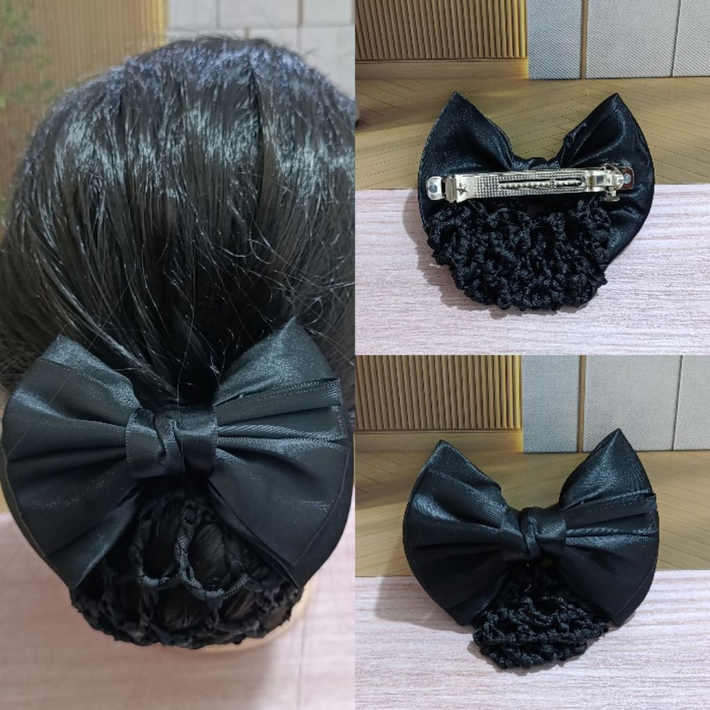 Jepit Harnet Polos Rambut Sanggul/Hiasan Rambut Polos