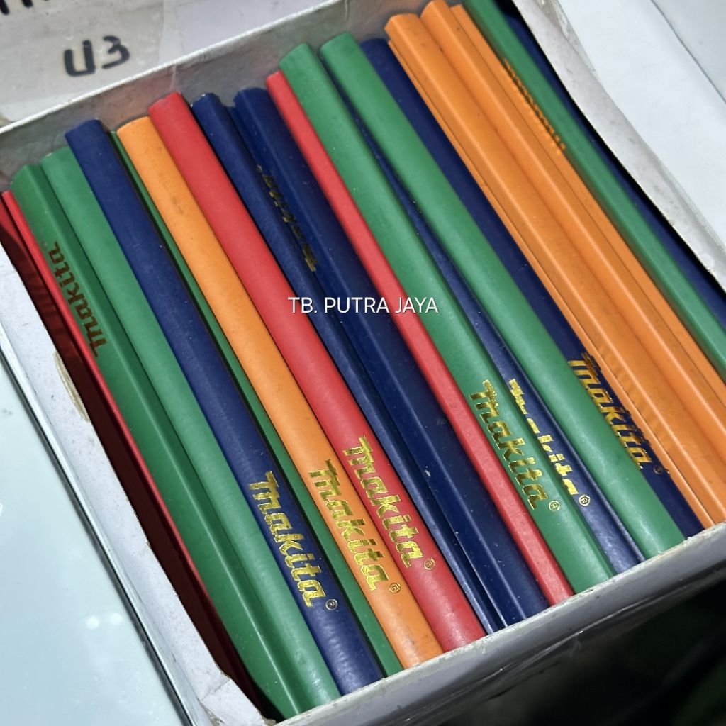 

Pensil Tukang Makita Carpenters Craftsman 4 Pcs Panjang 18 cm Original Berkualitas