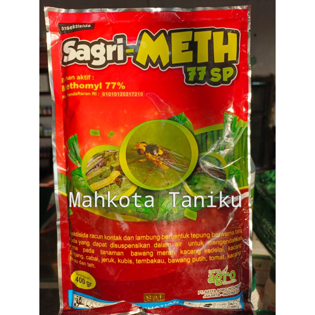INSEKTISIDA SAGRI METH 77SP || ISI 400 GRAM