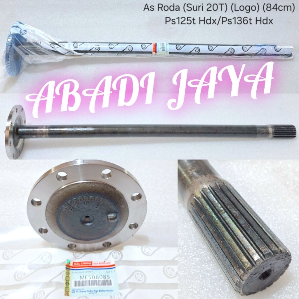 AS RODA BELAKANG PS136 CANTER HDX REAR AXLE PS136 CANTER HDX
