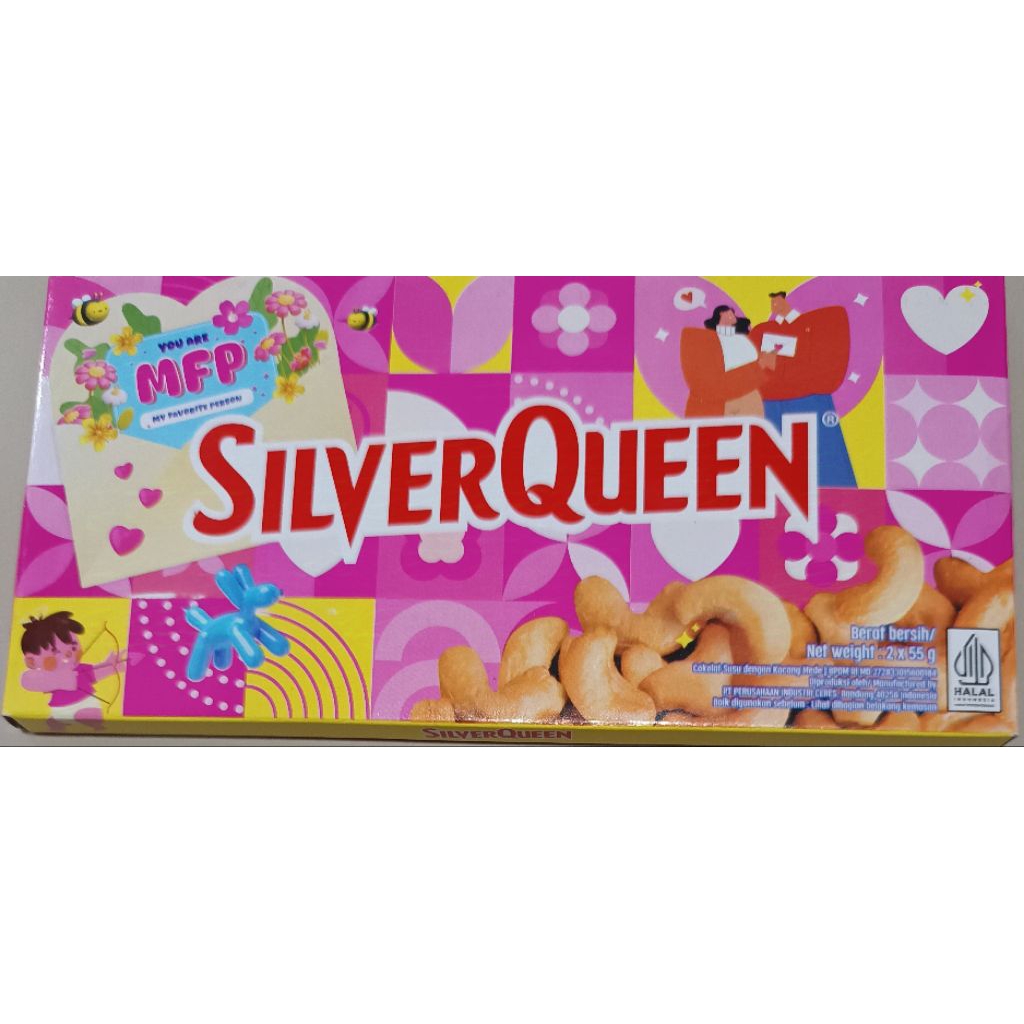 

Silverqueen Cashew Besar Bundle 2x55gr