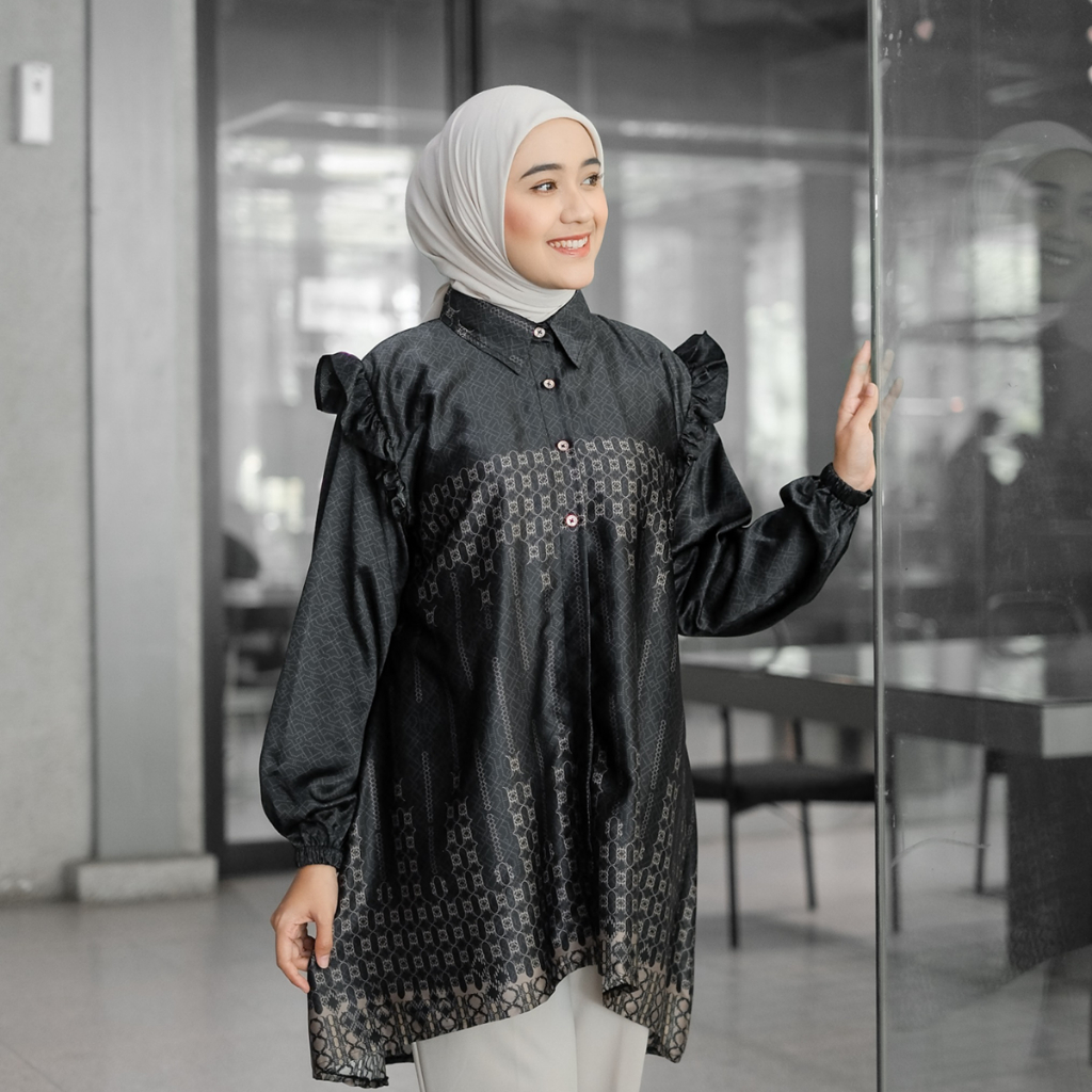 Atasan Tunik Wanita Outfit Kondangan Arana