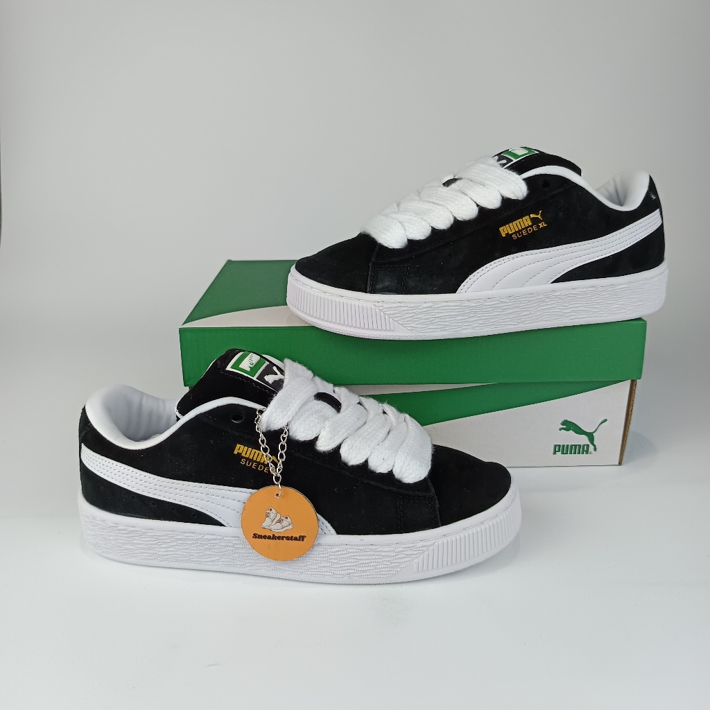 Sepatu Puma Suede XL Black White