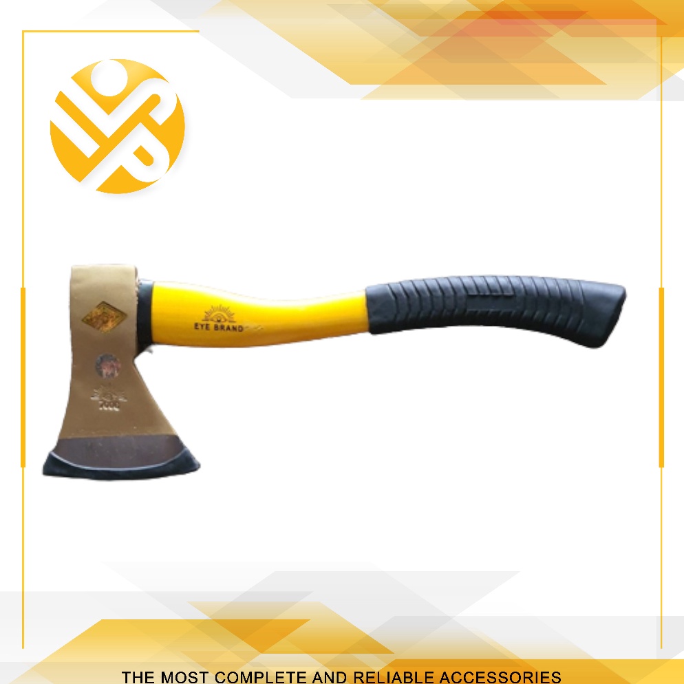 KODE I57E Kampak Tulang Kayu  Kampak Gagang Fiber  Kampak Pertukangan