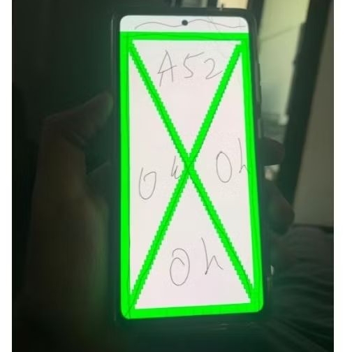 LCD SAMSUNG A52 A52S ORIGINAL COPOTAN + Frame HITAM