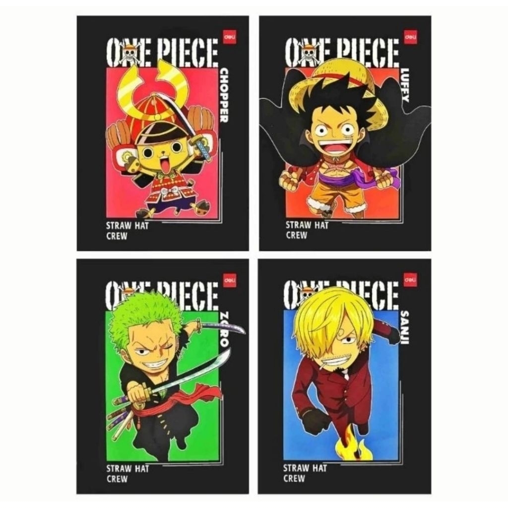 

(PCS) Deli - Buku Tulis 38 Lembar Kwarto Quarto A5 Satuan Ecer