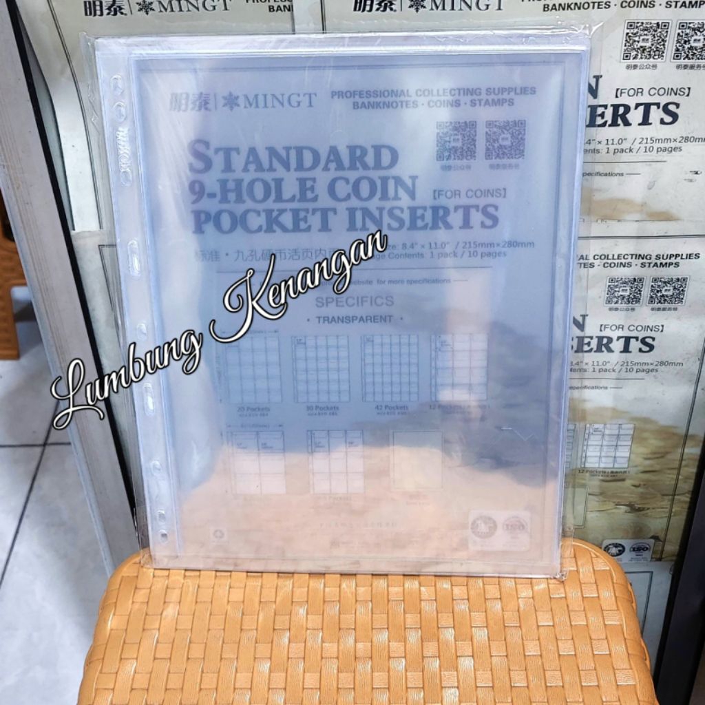 

Refil impor mingt single pocket isi 10 Lembar