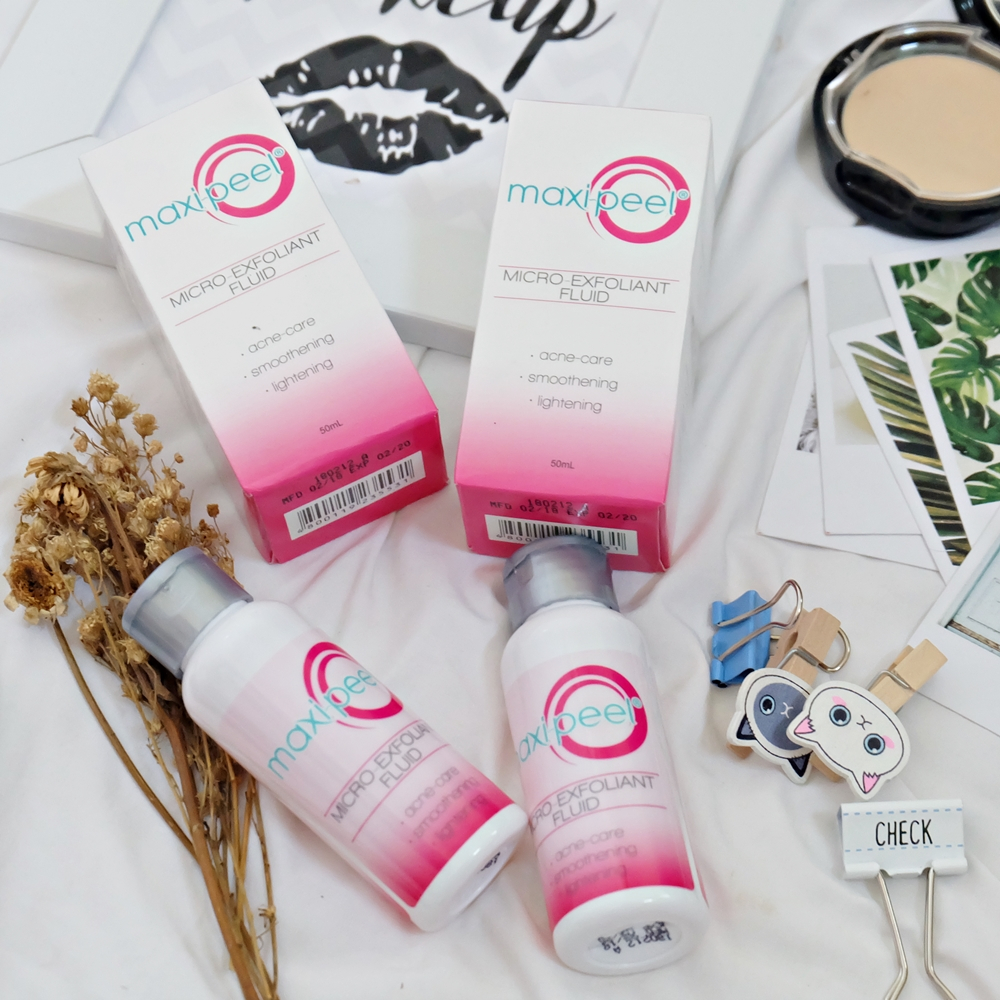 Maxi Peel Micro Exfoliant Fluid - Toner Wajah - 50 mililiter