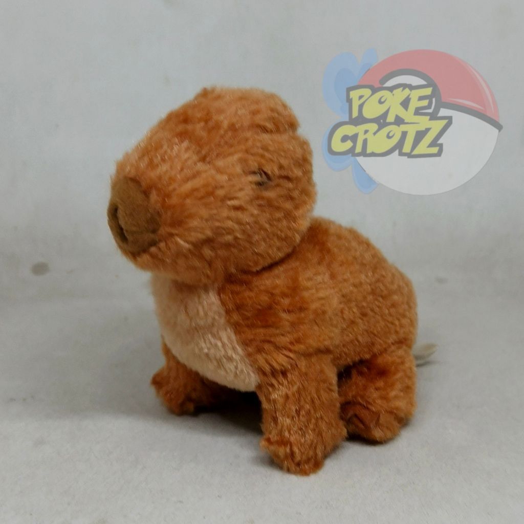 Boneka Dinosaurus brontosaurus kecil fans tag plush 14cm