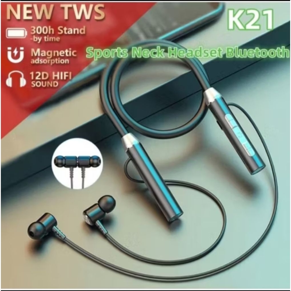 Sport Neck Headset Bluetooth 9DHifi Waterproof