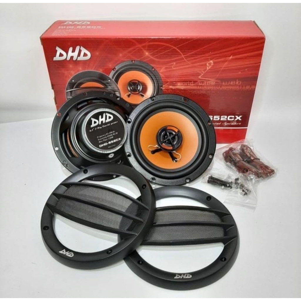 Speaker Pintu Mobil Coaxial 2 Way 6.5 inch DHD-SP652CX