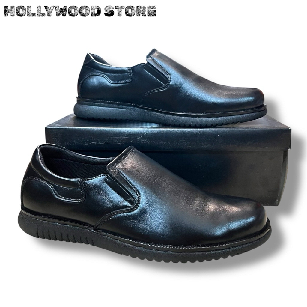 HOLLYWOOD | Sepatu pantofel kulit asli|Sepatu pria pantofel kulit asli |Sepatu kantor pria pantofel 