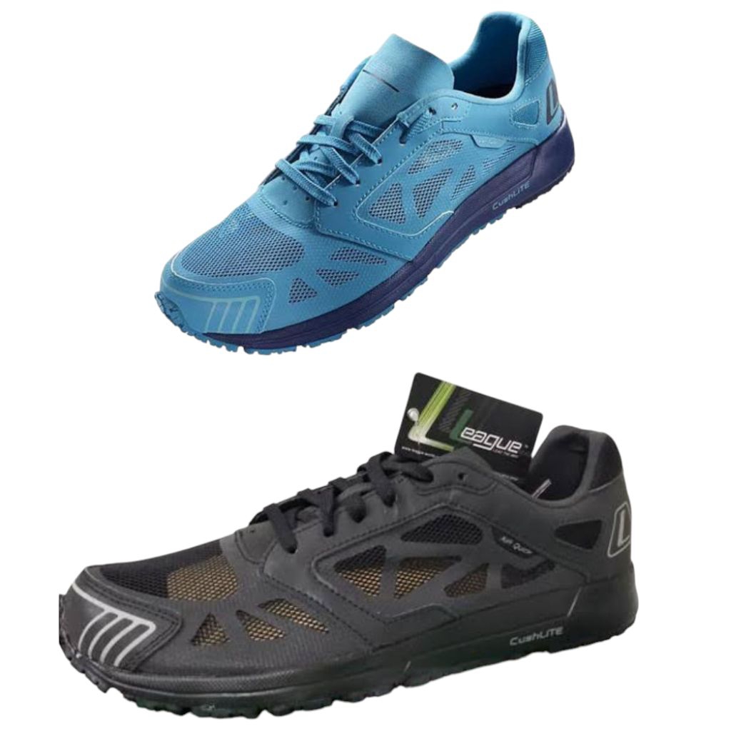 Sepatu League Hitam Biru Volans Nocturnal M Sneakers Cowo Pria Original Murah Sale Cuci Gudang