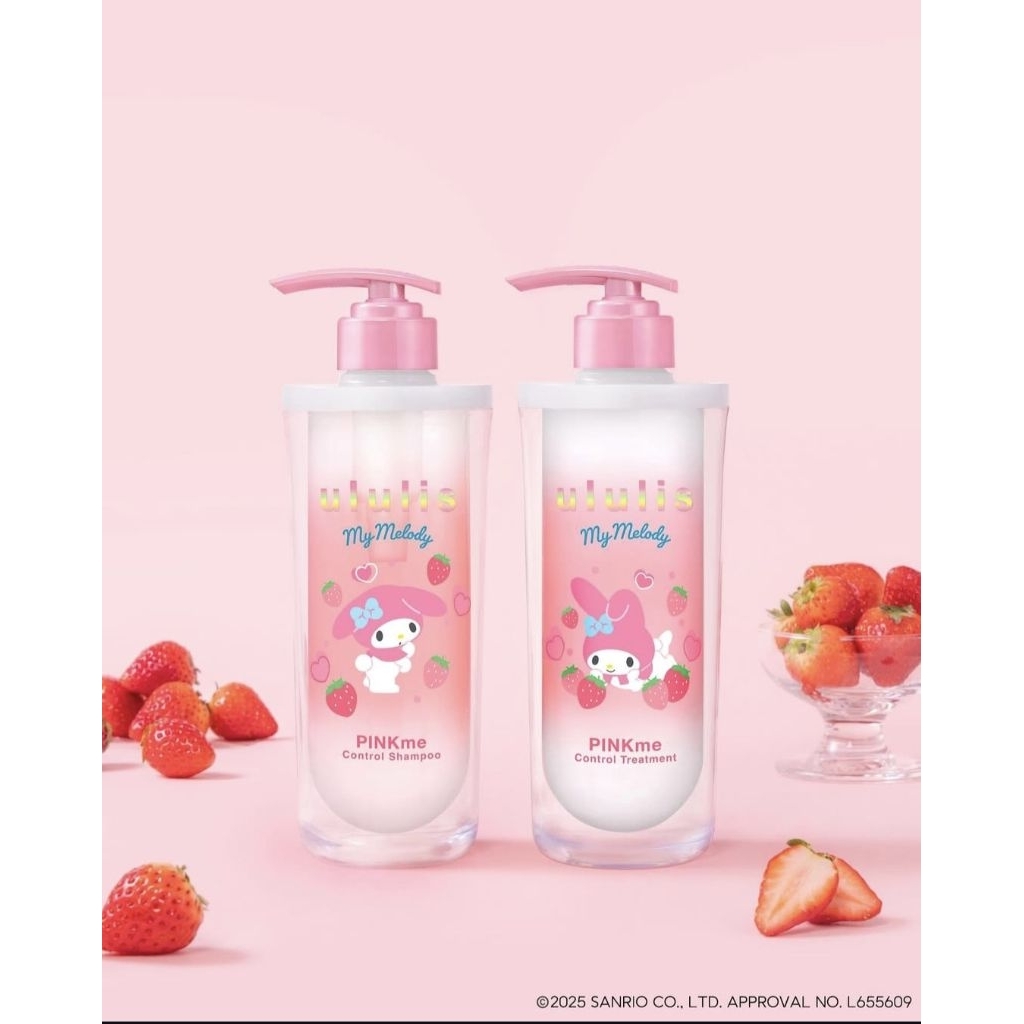 Limited Edition Ululis x sanrio my melody control shampoo & treatment japan