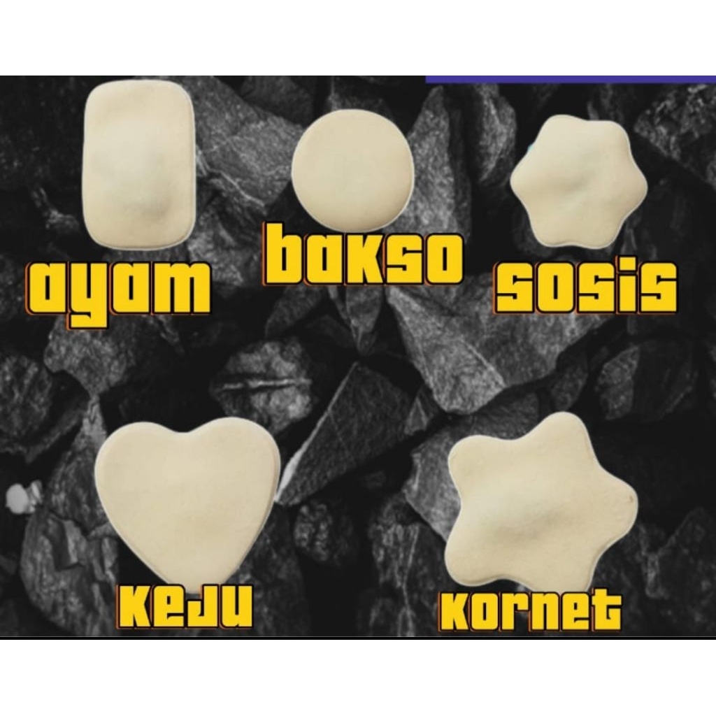 

(BISA COD) Cireng isi kornet khas bandung 1box isi 15pcs rasa tidak di ragukan / cireng isi khas bandung rasa mix ayam kornet sosis keju bakso cemilan cireng makanan cireng pedas