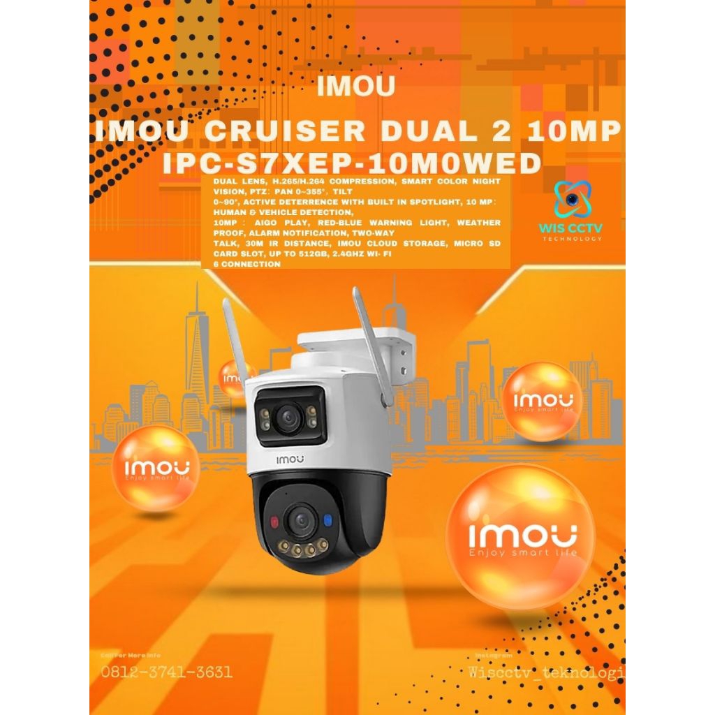 IMOU CRUISER DUAL 2 10 MP