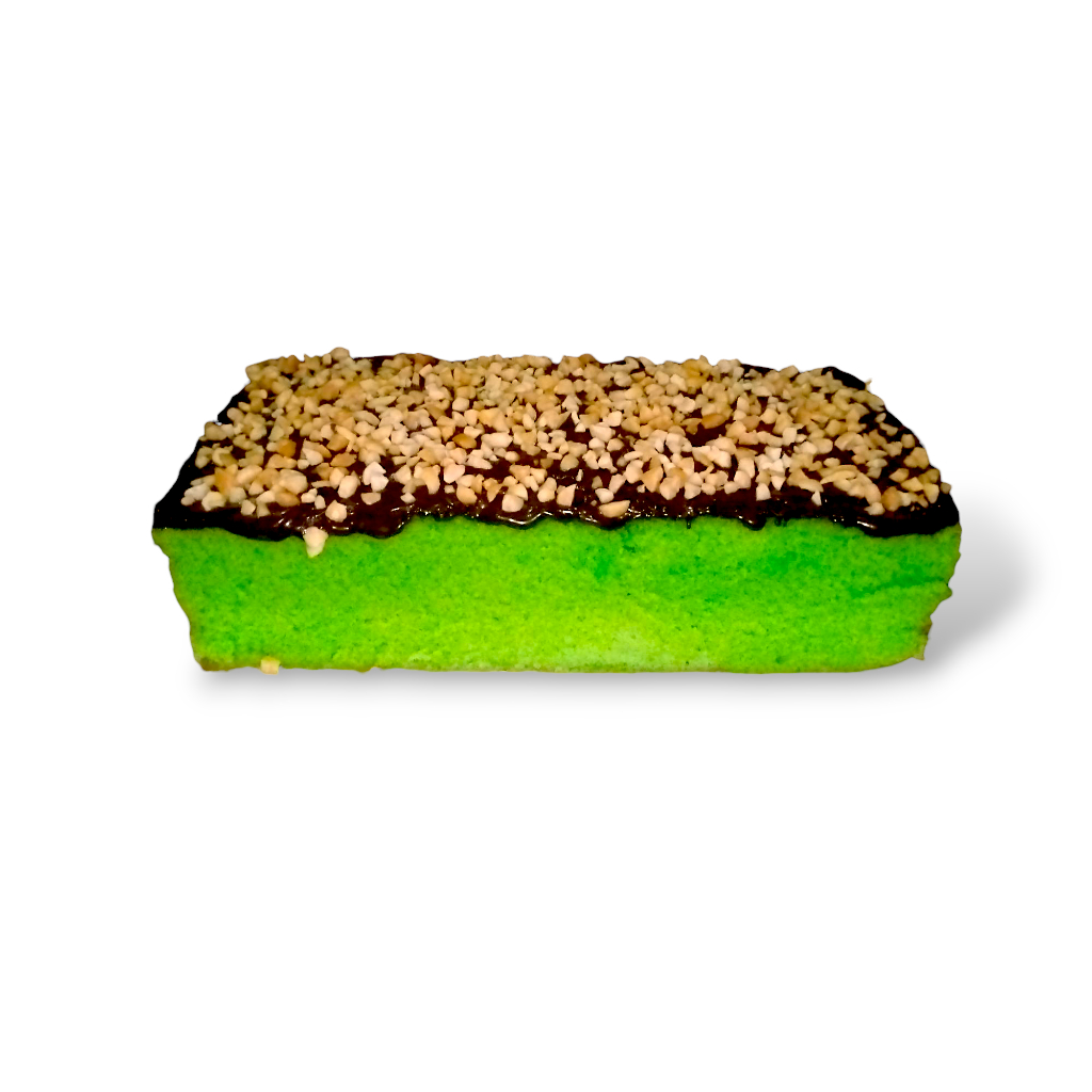 

Bolu Pandan Hijau 18x9cm Kue Basah Nikmat