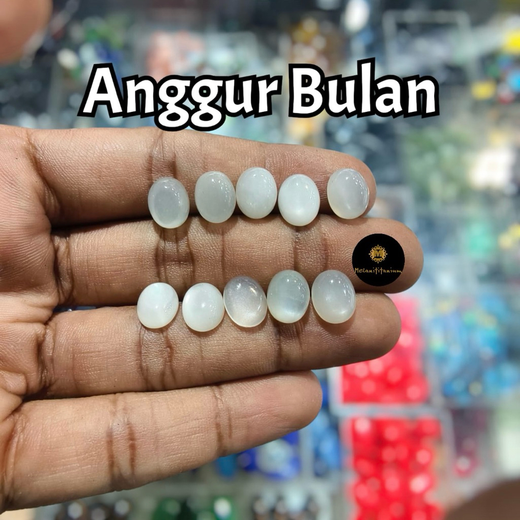 [HANYA BATU] Natural Batu Anggur Bulan